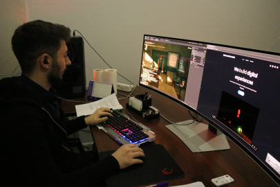 Tekirdağlı Girişimci Yapay Zekayı Kullanarak Bilgisayar Oyunları Hazırlıyor