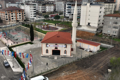 Müjgan-Serkan Karagöz Camii’nde Çevre Düzenlemesi Tamamlandı