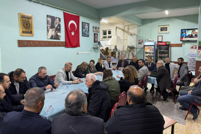İba ve Tokluoğlu, Karaağaç'ta Vatandaşlarla Buluştu