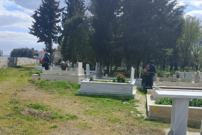 Keşan’da Ramazan Bayramı Öncesinde Temizlik Çalışması