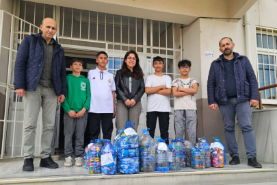 Keşan'da Öğrencilerden Örnek Davranış