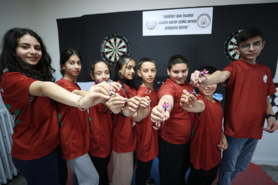 Okuldaki Başarı Dart Oyunuyla Sağlandı