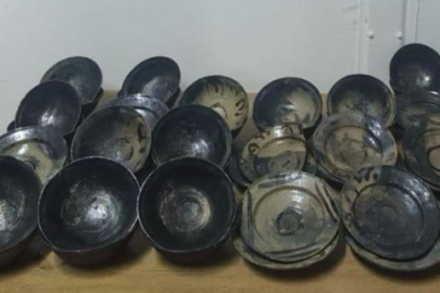 Tekirdağ'da Bir Teknede Tarihi Eser Niteliğinde 50 Tabak Ele Geçirildi