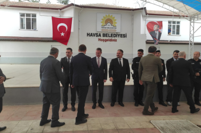 Havsa’da Bayramlaşma Töreni Düzenlendi