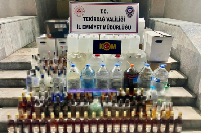 Tekirdağ’da Sahte İçki Ele Geçirildi; 1 Tutuklama