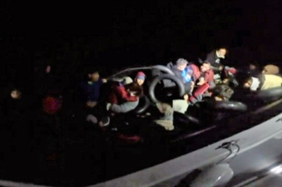 Ayvacık Açıklarında 32 Kaçak Göçmen Yakalandı