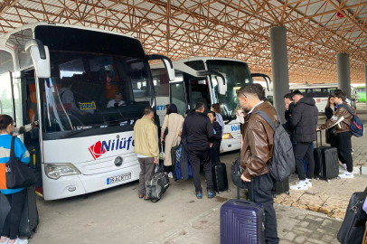 Edirne Otogarında Bayram Yoğunluğu