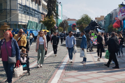 Edirne’de Arife Günü Yoğunluğu