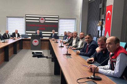 Edirne'de Tunca Havzası'nda Çeltik Ekimi İçin Kritik Toplantı