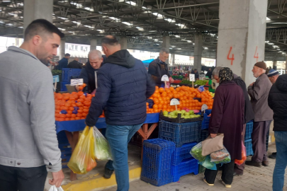 Havsa Pazarı Bayram Hazırlıkları ile Şenlendi