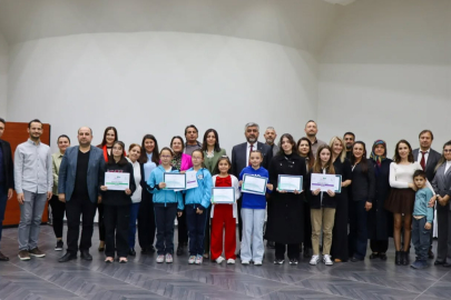 Çanakkale'de Sağlıklı Nesil Sağlıklı Gelecek Yarışması'nın Ödül Töreni Yapıldı