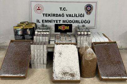 Tekirdağ'da Tütün Mamulü Kaçakçılığı Operasyonunda 2 Tutuklama
