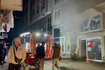 Çorlu'da Tamircide Korkutan Yangın