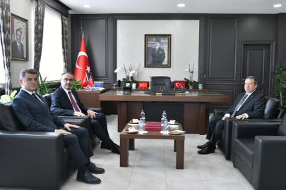 Vali Soytürk’ten Kaymakam Gürdal’a Ziyaret