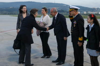 Birleşik Krallık Kraliyet Prensesi Anne, Çanakkale'ye Geldi