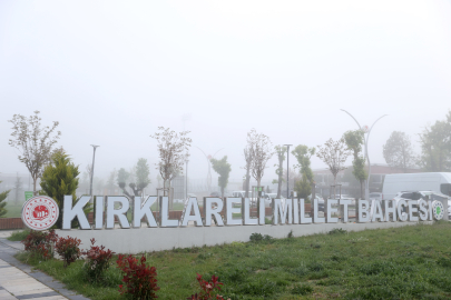 Kırklareli'nde Sis Etkili Oldu