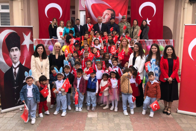 Süloğlu Anaokulu Öğrencilerinden 23 Nisan Coşkusu