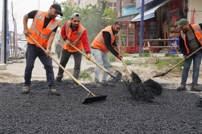 Çorlu Belediyesi'nden Asfalt Çalışması