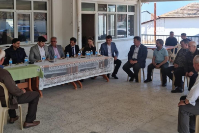 Kaymakam Ayte, Köy Ziyaretlerinde Vatandaşlarla Buluştu