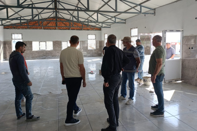 Kırklareli Belediye Başkanı Bulut, Mama Üretim Tesisi İnşaatında İnceleme Bulundu