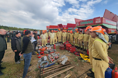 Kırklareli'nde Yangın Sezonu İşbaşı Eğitimi Düzenlendi