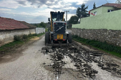 Pırnar Köyü Yolu İçin Alt Zemin Çalışmaları Başladı