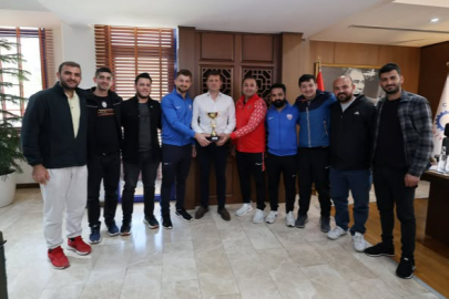 Çerkezköy Sağırlar Spor Kulübü Başkan Akay’ı Ziyaret Etti