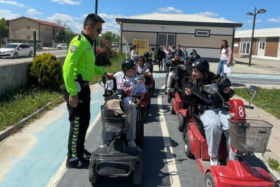 Meriçli Öğrenciler Trafik Eğitim Parkı’nda Bilinçlendi