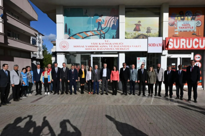 Vali Turan'dan Vize SODAM’a Ziyaret