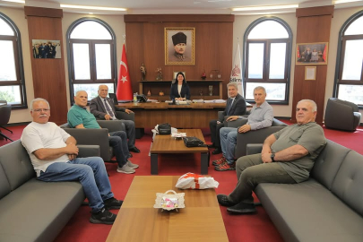 Kepirtepeliler Eğitim Vakfı’ndan Başkan Akın’a Ziyaret