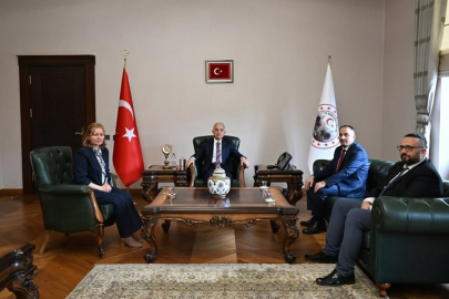 Vali Turan, SGK Heyetini Makamında Ağırladı