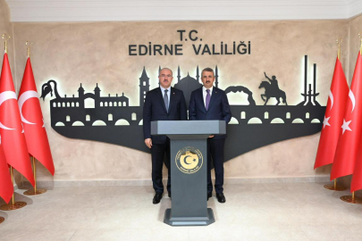 Çanakkale Valisi Ömer Toraman’dan Edirne Valisi Yunus Sezer’e Ziyaret