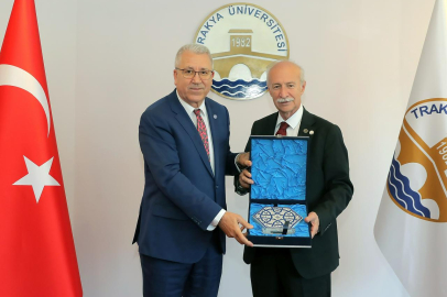 Ege Üniversitesi Rektörü Prof. Dr. Necdet Budak, Trakya Üniversitesini Ziyaret Etti
