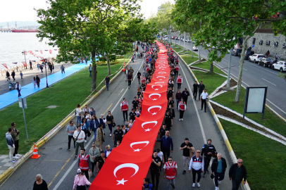 Tekirdağ'da Polis ve Sporculardan 1919 Koreografisi