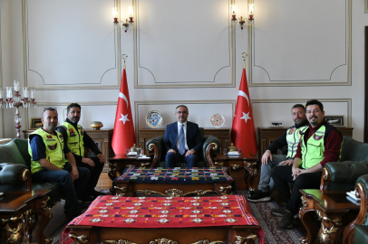 Vali Soytürk, TEMOD Yetkililerini Makamında Ağırladı