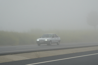 Tekirdağ'da Sis Etkili Oldu