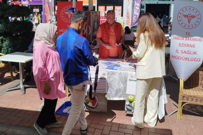Edirne’de Obeziteye Karşı Farkındalık Standı