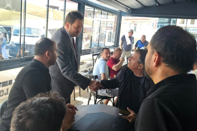 Başkan Talay’dan Esnaf ve Vatandaş Ziyareti