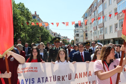 Vize’de 19 Mayıs Atatürk’ü Anma, Gençlik ve Spor Bayramı Coşkuyla Kutlandı