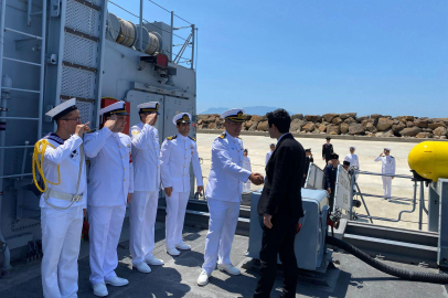TCG Akçakoca, 19 Mayıs’ta Enez Limanı’nda Ziyaretçilerini Ağırladı