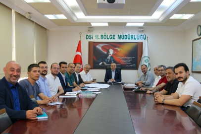 DSİ 11. Bölge Müdürlüğü’nde Çömlekköy Barajı Toplantısı Yapıldı