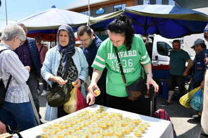 Malkara’nın Meşhur Peynir Helvası Saray Halkıyla Buluştu