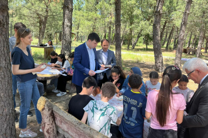 Meriç’te Öğrencilere Sağlıklı Yaşam ve Kitap Dolu Bir Gün