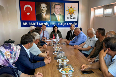 AK Parti Edirne İl Başkanlığı’ndan Meriç İlçe Teşkilatına Ziyaret