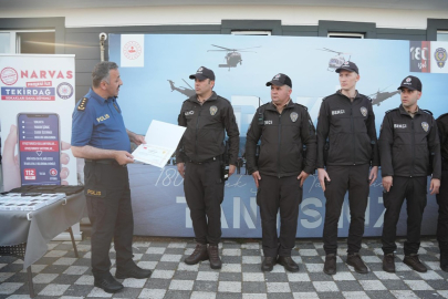 Emniyet Müdürü Turanlı'dan Bekçilere Teşekkür Belgesi