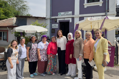 İba’dan Mor Ev Kadın Atölyesi’ne Ziyaret
