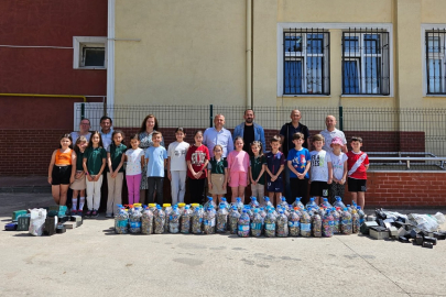 Keşan’da Öğrencilerden Doğa İçin Büyük Adım: 1 Ton Atık Pil Toplandı