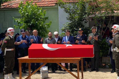 Kıbrıs Gazisi Recep Aygın, Meriç’te Son Yolculuğuna Uğurlandı