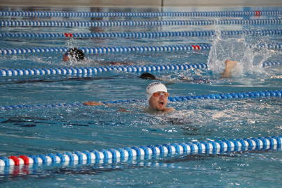 Tekirdağ'da Özel Çocuklar Yüzmede Dereceye Girmek İçin Mücadele Etti