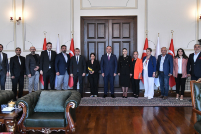 Vali Recep Soytürk, Çorlu Kent Konseyi Yeni Yönetimini Kabul Etti